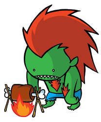 Blanka Hungry