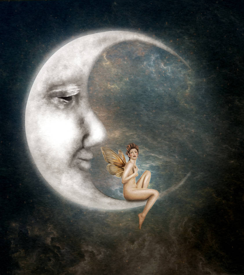 The Man in the Moon by JinxMim