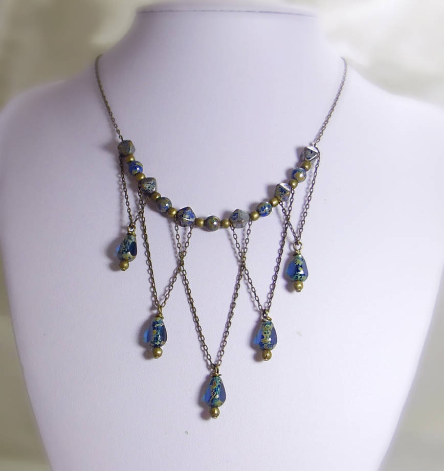 Victorian Style Statement Necklace by JinxMim