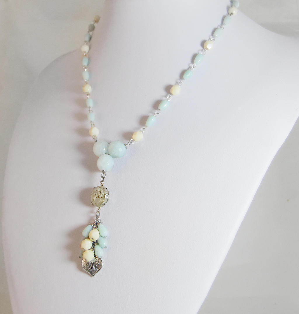 Shabby Chic Tassel Necklace by JinxMim