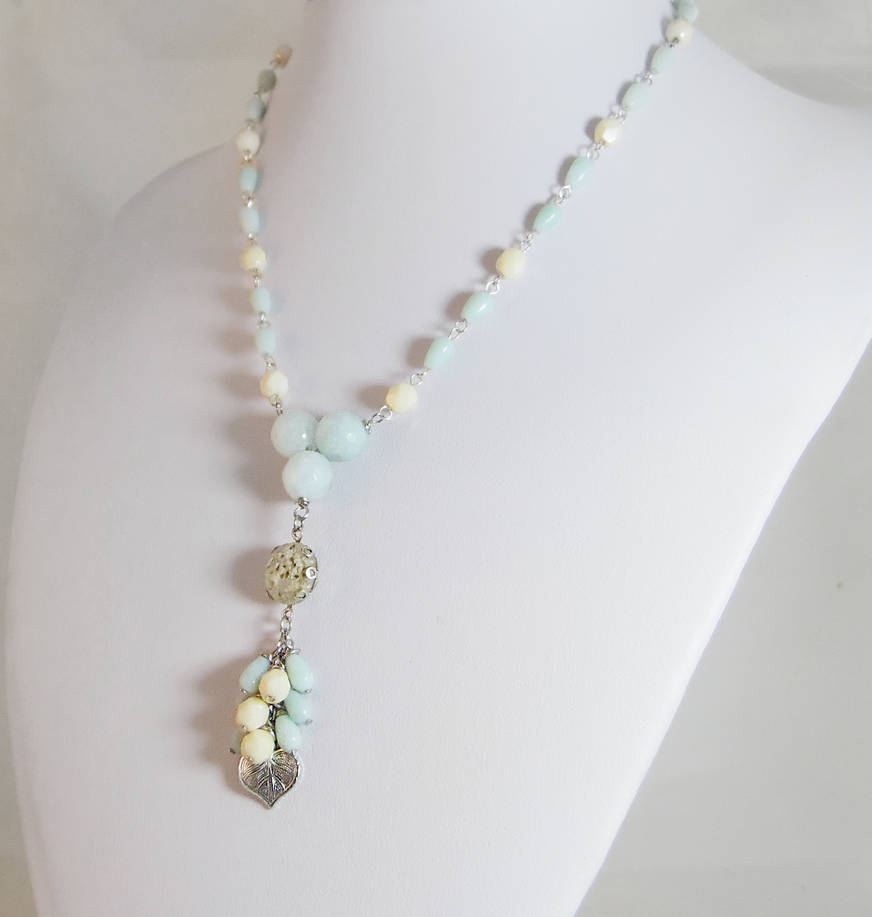 Shabby Chic Tassel Necklace by JinxMim