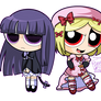 Puffed Bernkastel and Lambdadelta- MS PAINT