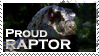 Stamp - Proud Raptor by nargus