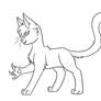 Free Threatening Cat Base/Lineart