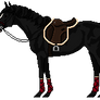 Mini Pixel Horse Base - Saddle example