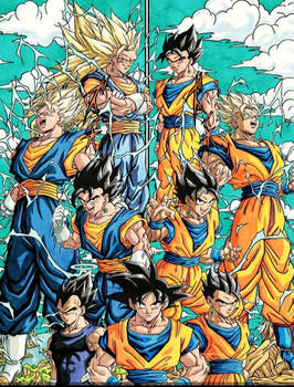 Saiyans fusions