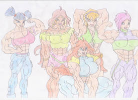 Winx club Muscular