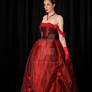 Sarah's Red Ball Gown 05