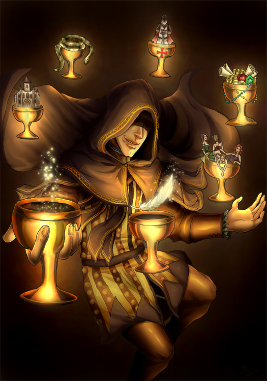 AC Tarot Project: 7 of Cups by Envos-the-Bouncy