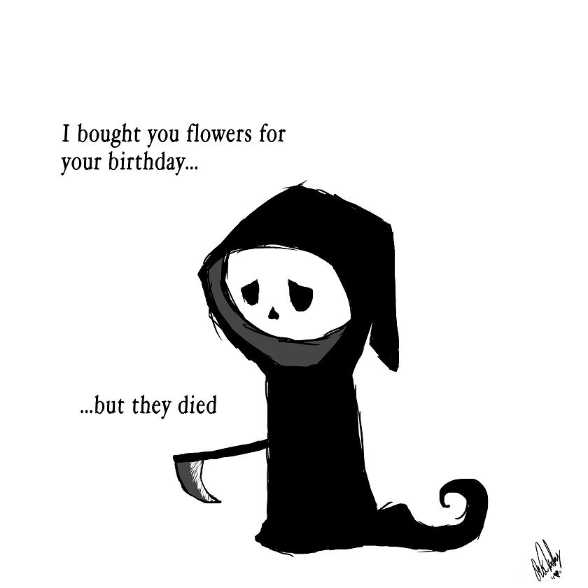 I bought you flowers, but...