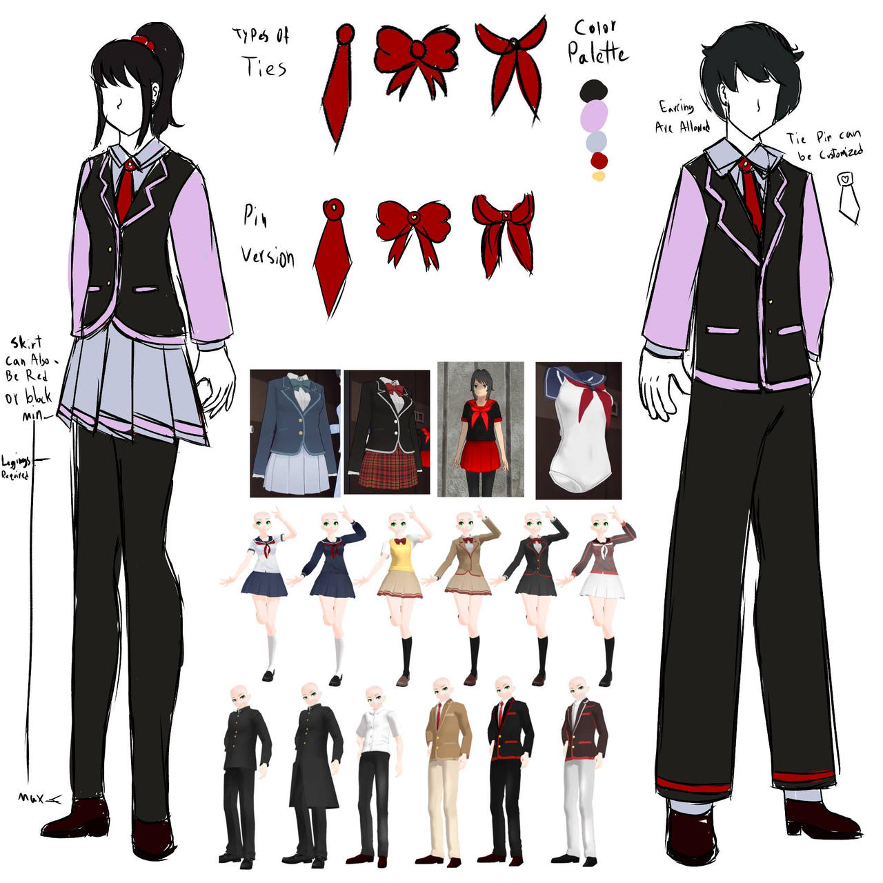 YanSim new uniforms concepts by Catathyst on DeviantArt