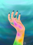 [08.03.15] Mermaid Hand by huahuagirl