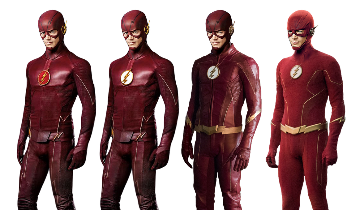 The Flash suits by Heroes-Universal on DeviantArt