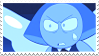 Aquamarine stamp