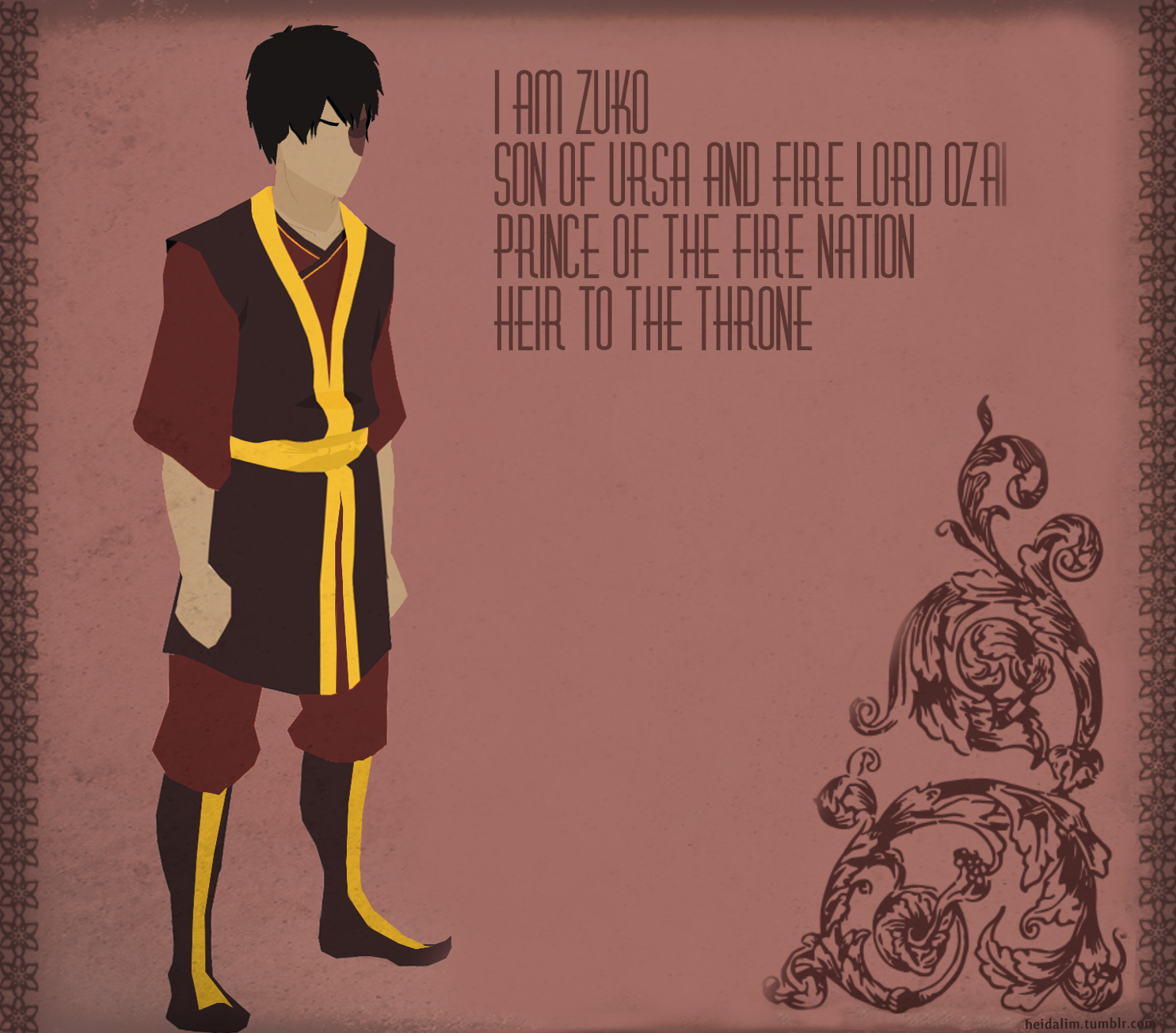 Zuko Color Code Zuko 4 by heidalim on DeviantArt