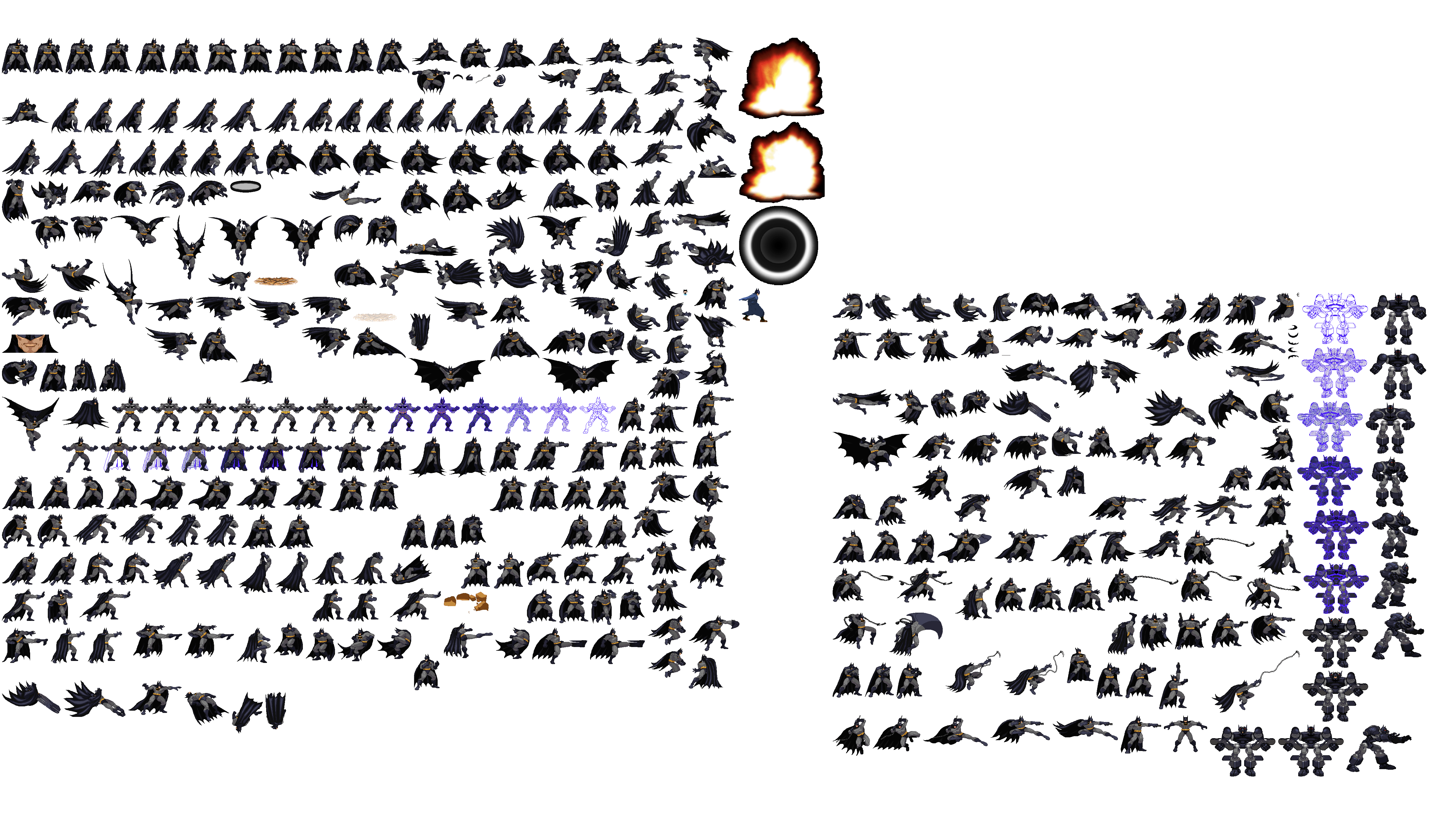 Batman Sprite Sheet By Hyacinthcrown45 On DeviantArt batman-sprite-sheet-by-hyacinthcrown45-on-deviantart