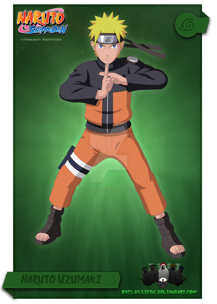 Uzumaki Naruto - Jonin (Versão Kishimoto)