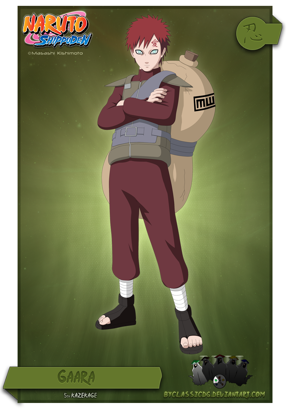 Gaara by LcBarbosa on DeviantArt