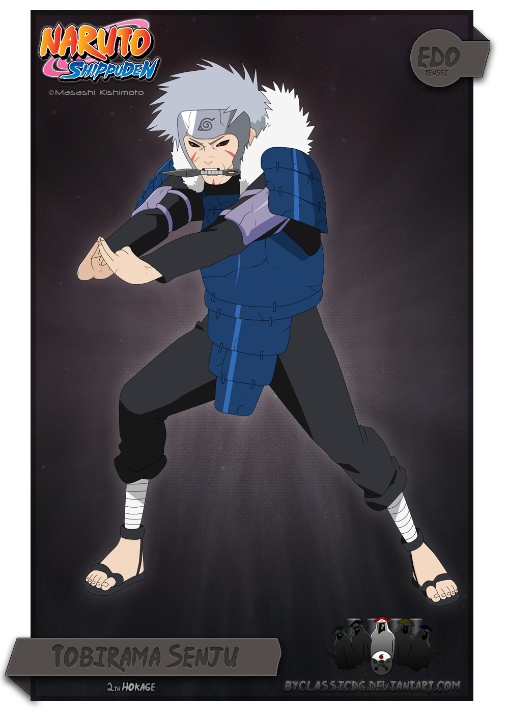 Naruto Shippuden, Tobirama Senju (Second Hokage) by iEnniDESIGN on  DeviantArt