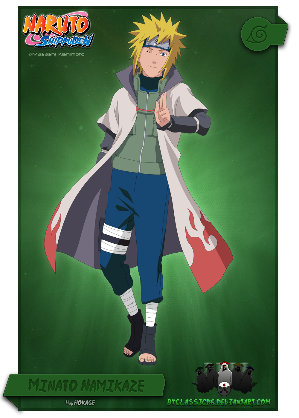 Minato First Design Minato Namikaze by byClassicDG on DeviantArt