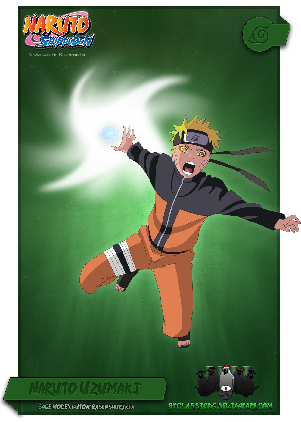 Naruto jonin (character card) by Lazarcom on DeviantArt