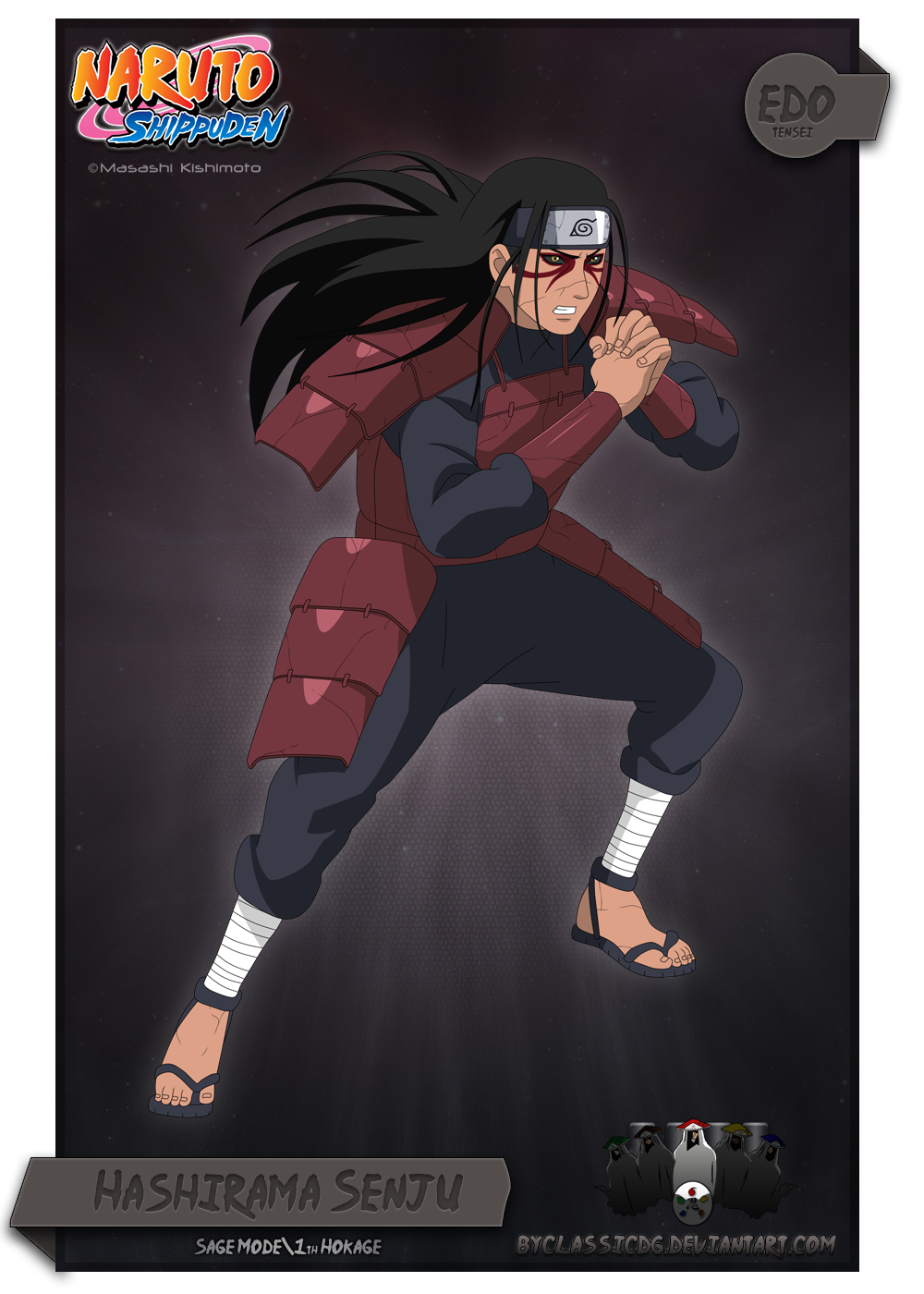 Hashirama Senju by Apostoll on DeviantArt