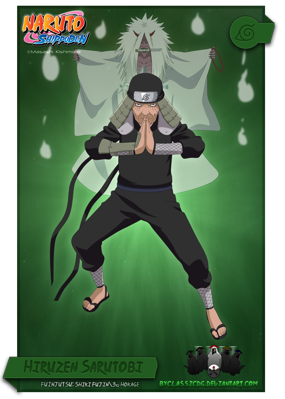 Naruto ShippudenThe Third Hokage by iEnniDESIGN on DeviantArt