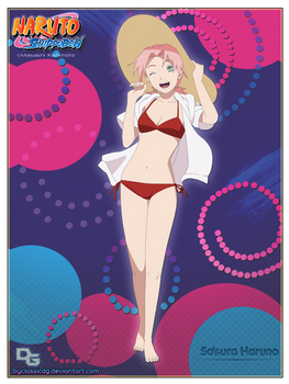 Sakura Haruno -Swimsuit- by byClassicDG