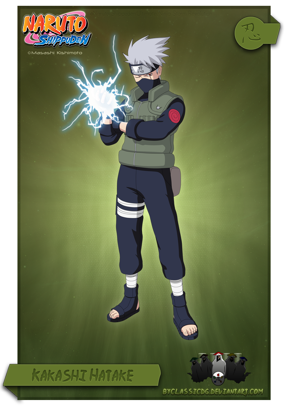 Kakashi Hatake - Naruto by dragonarts1 on DeviantArt