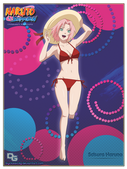 Sakura Haruno -Swimsuit- by byClassicDG