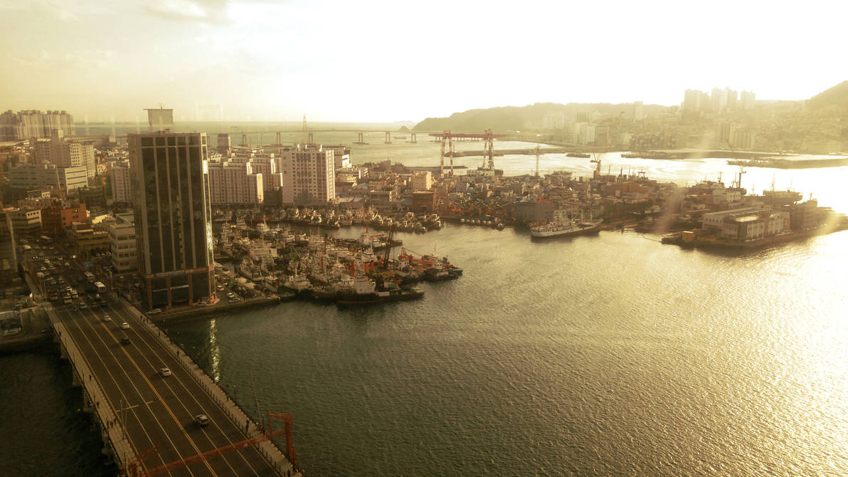 Bulphan Port Busan port by alejaBlanchet on DeviantArt