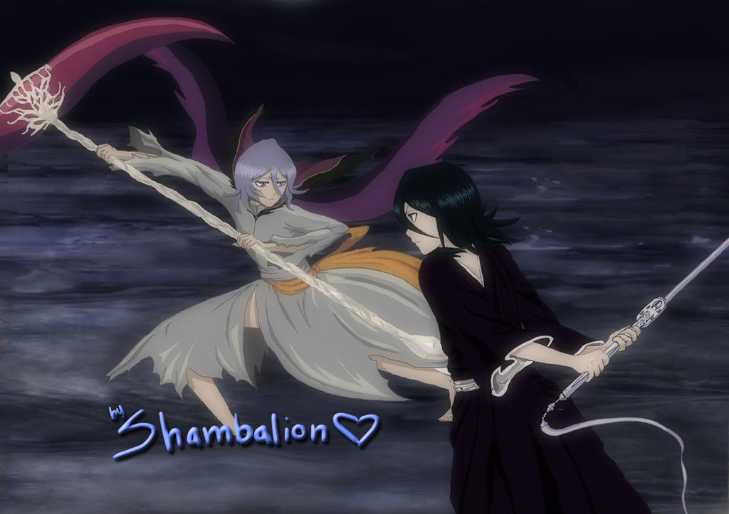 Dark Rukia VS Rukia by shambalion on DeviantArt