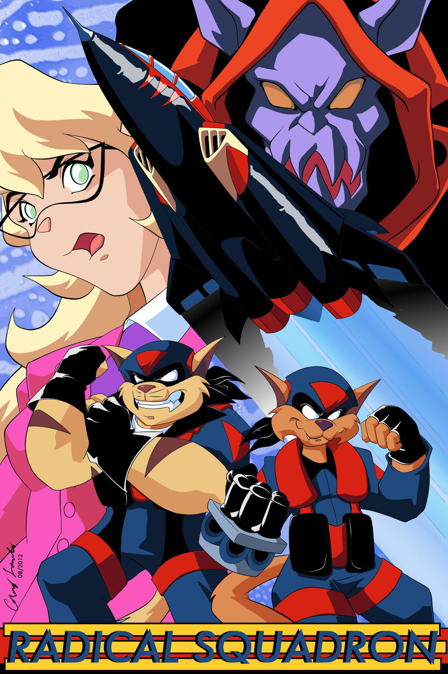 Radical Squadron: Swat Kats by coreylandis
