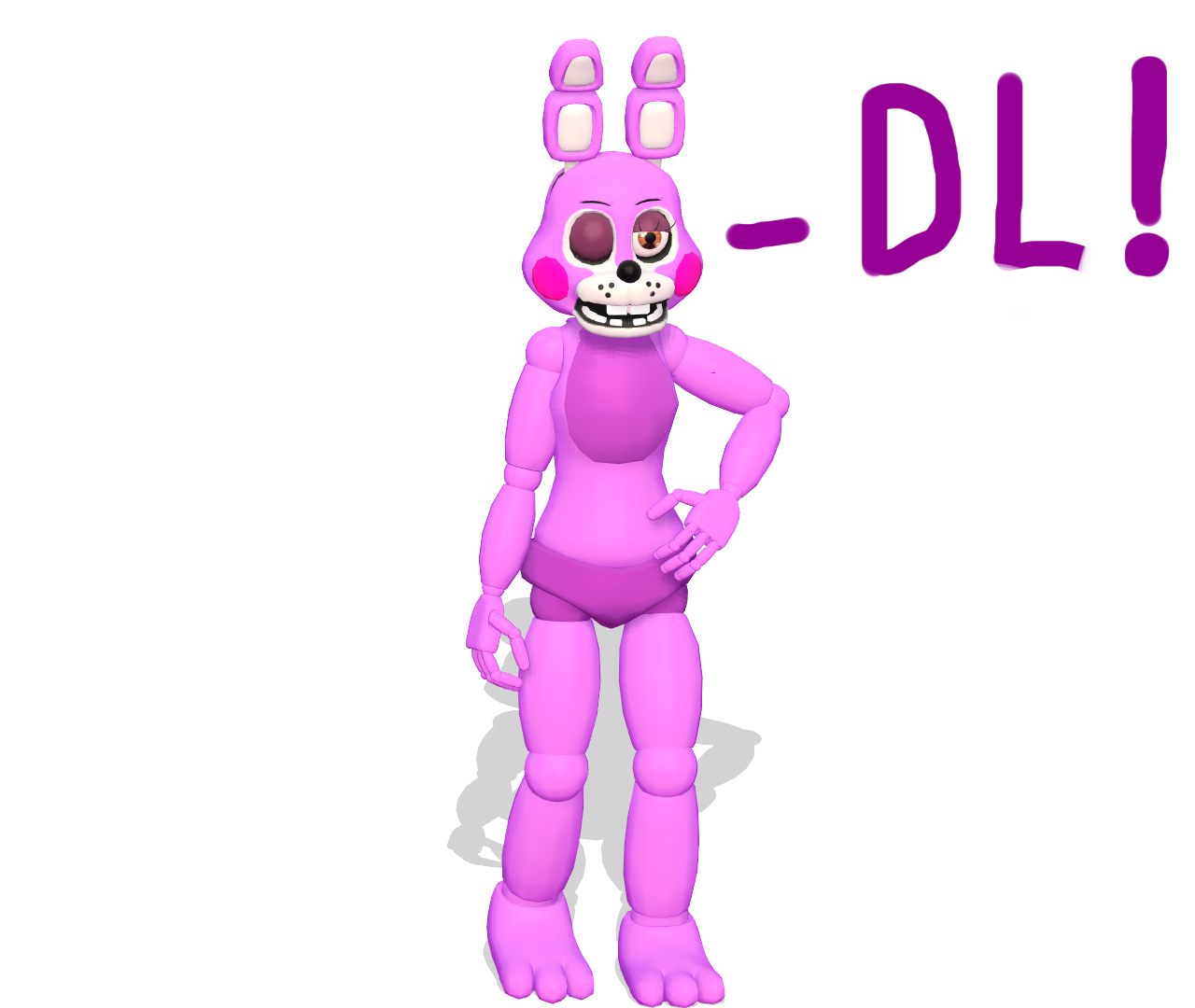 Download Toy Bonnie Png Image With - Fnaf 2 Toy Animatronics,Bonnie Png -  free transparent png images 