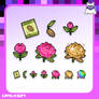 Peony Twitch Badge Pack