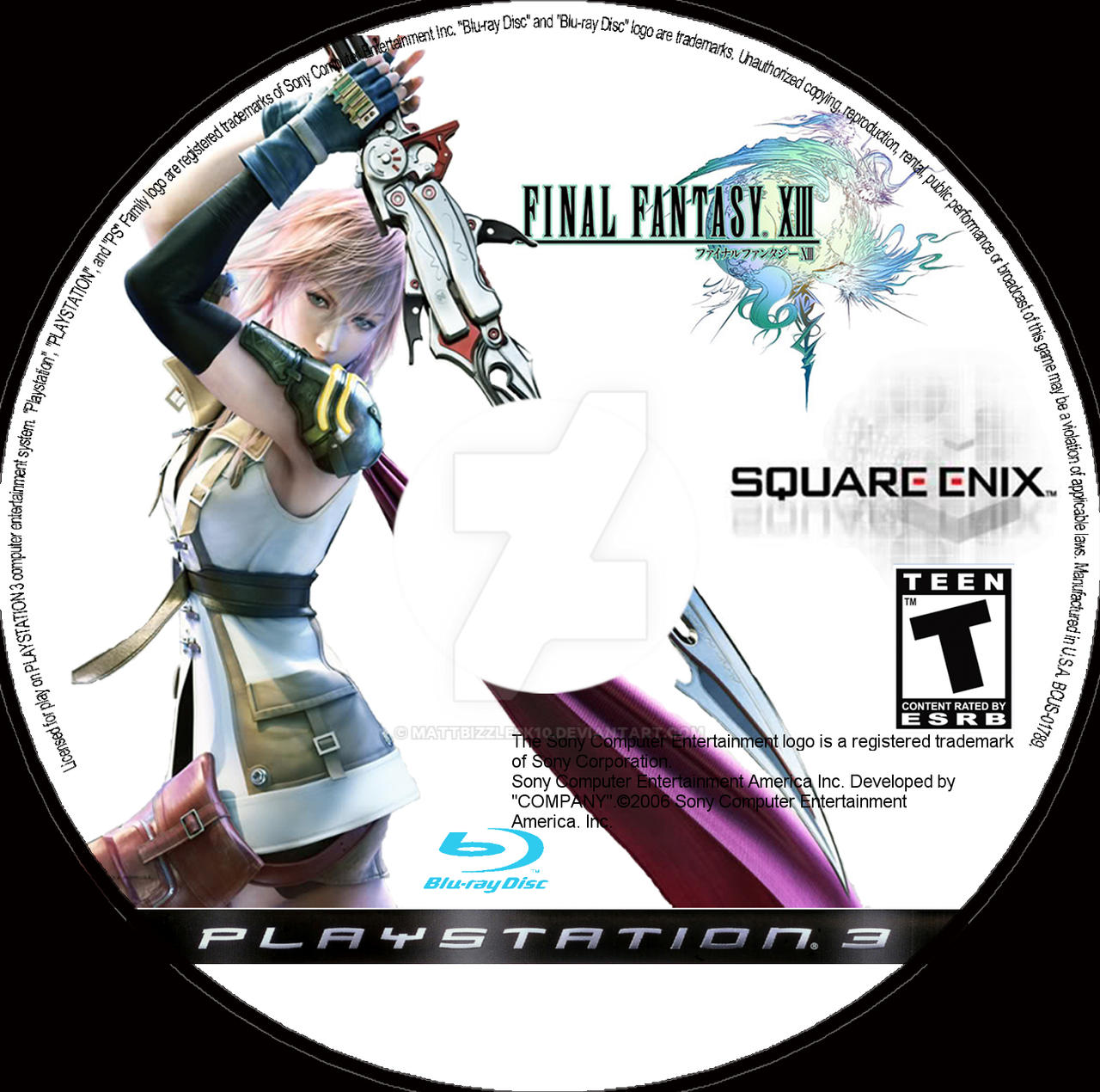 FFXIII CD Cover