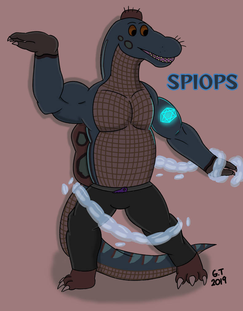 Spiops Drawn OC #1 - Spiops by GlacialTalon on DeviantArt