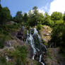 Waterfall in a nice day