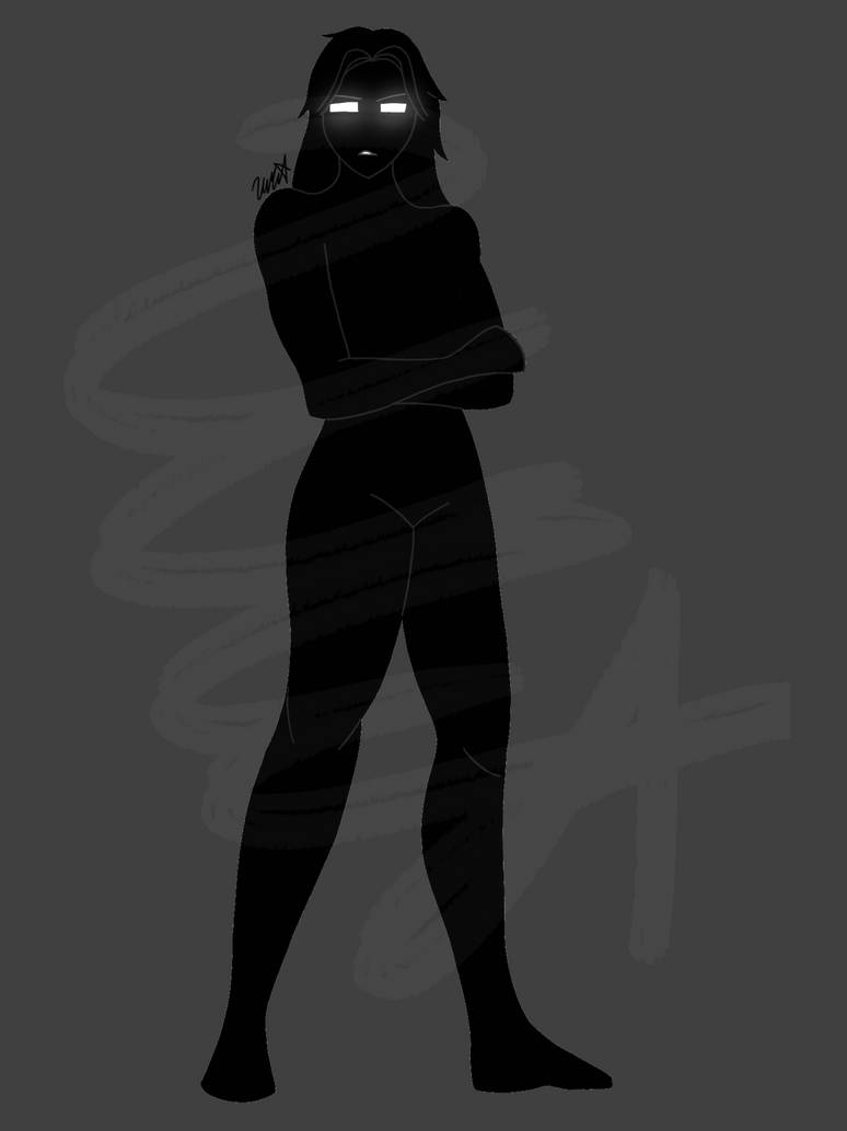 Shadowed Body Shadow Full Body by WhiteWinterTigerWWT on DeviantArt