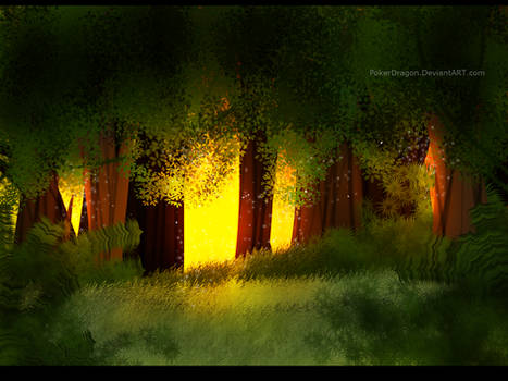 :FREE USE BACKGROUND: Magical Forest