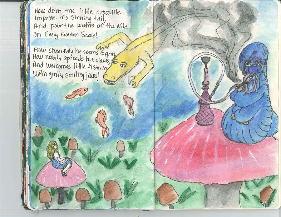 How Doth the Little Crocodile by flybyopenwater on DeviantArt How Doth the Little Crocodile by flybyopenwater on DeviantArt