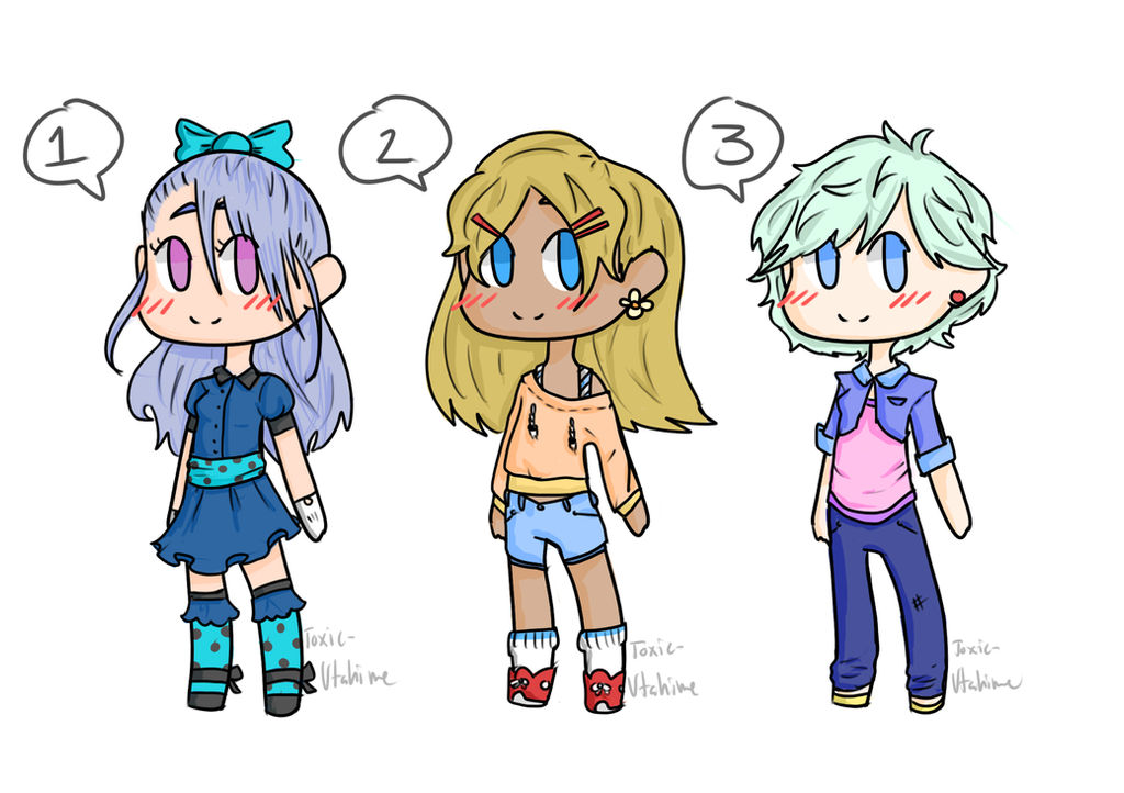 5$ Adoptables Batch! by Toxic-Utahime