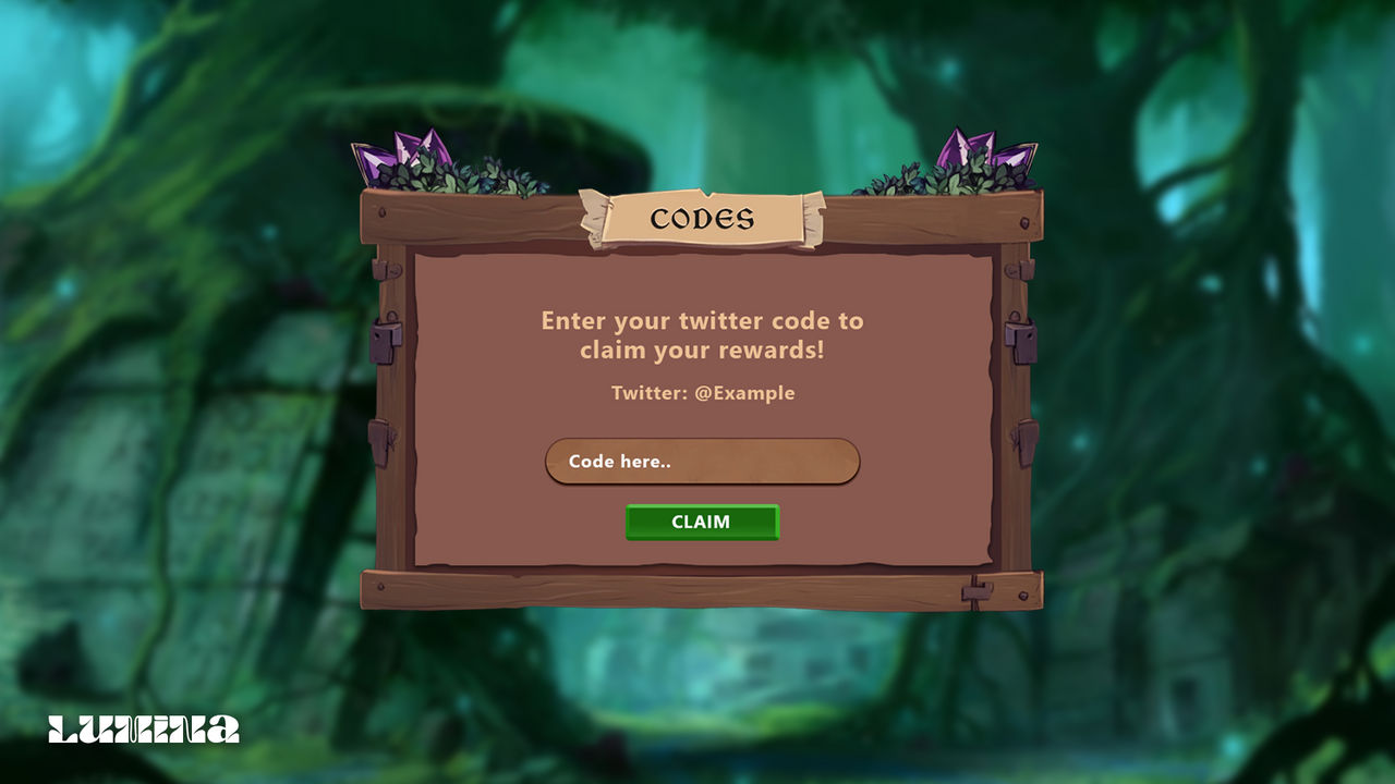 Codes UI by luminadesign on DeviantArt