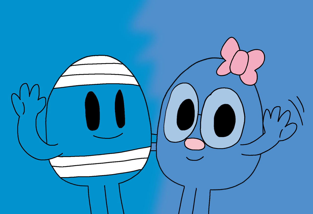 Mr. Men: Mr. Bump and Little Miss Whoops by yan0312 on DeviantArt
