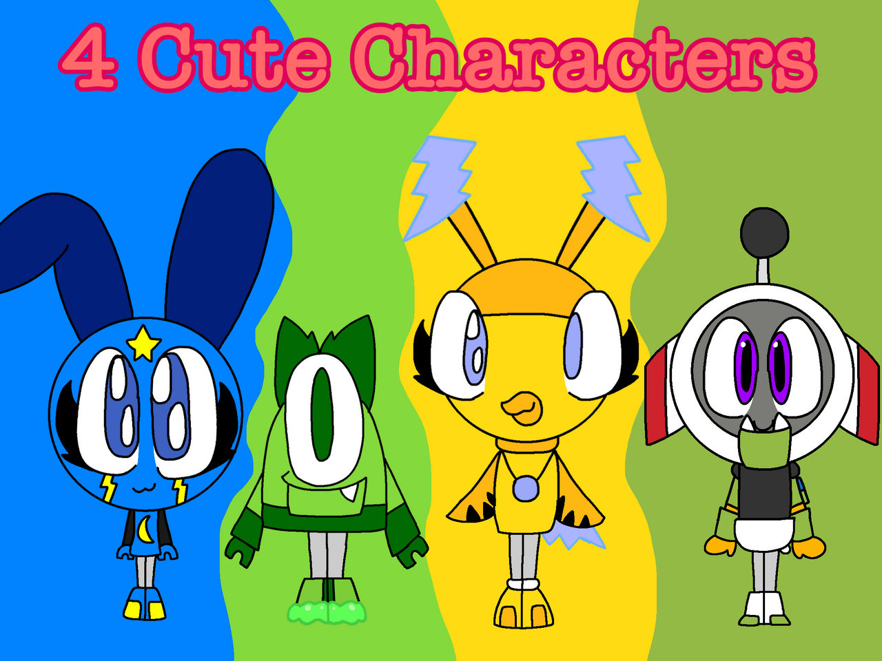 Mixels - 4 Cute Characters by yan0312 on DeviantArt