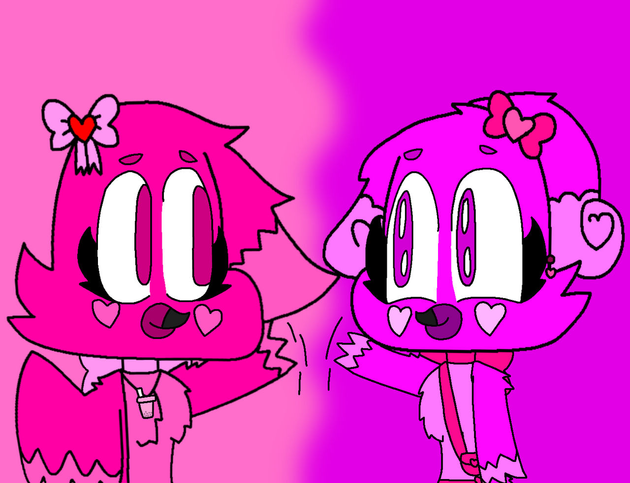 4 meets 6 by yan0312 on DeviantArt