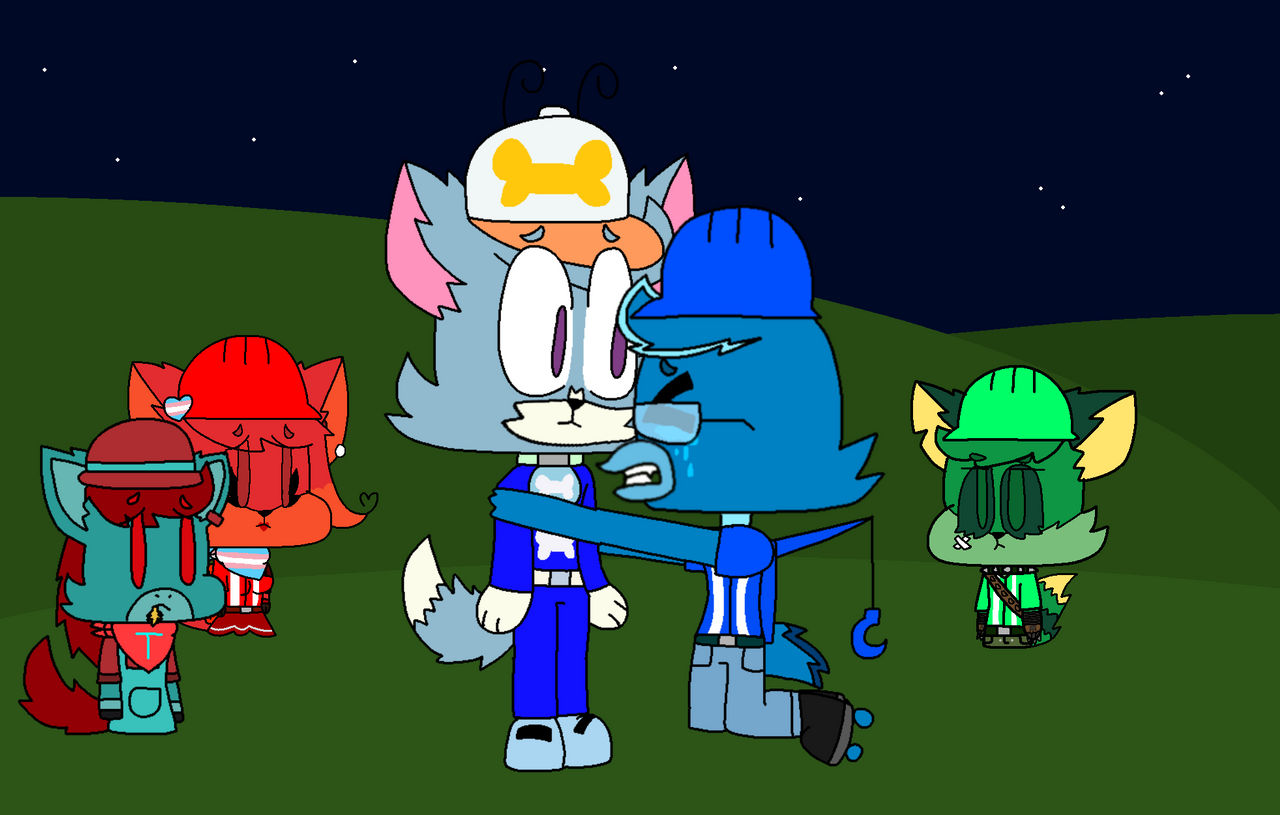 Chet Colley comforts Lofty by yan0312 on DeviantArt