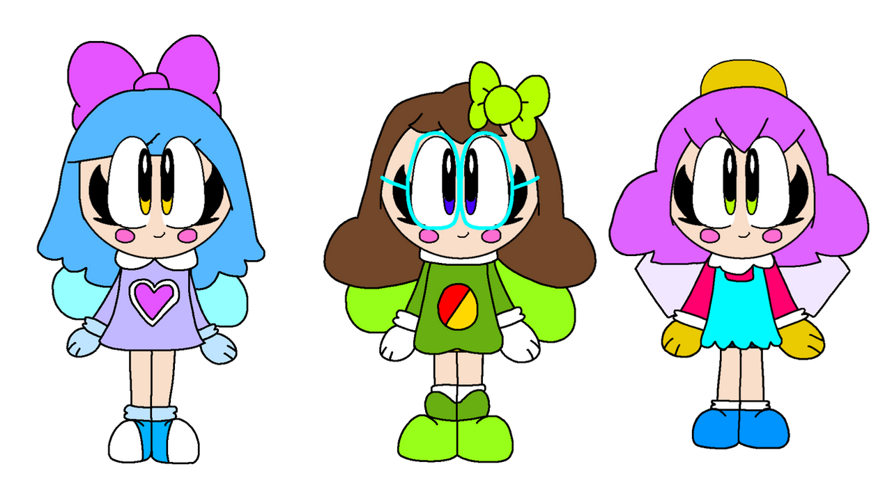 Lolo: Lindette, Gabi and Rosemily by yan0312 on DeviantArt