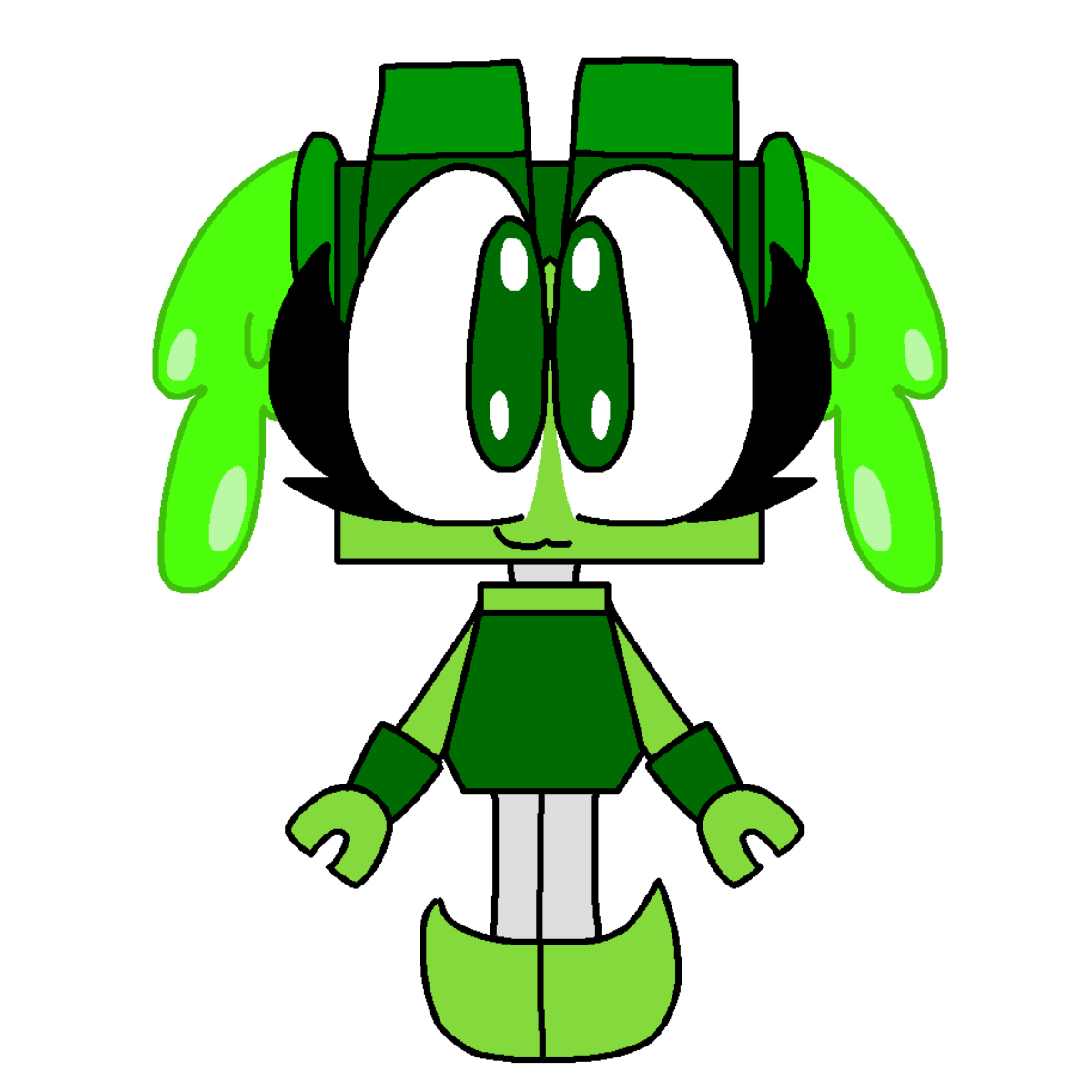 Glooatette with legs by yan0312 on DeviantArt