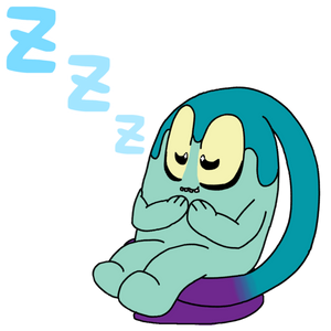 Procrastinocchio Cute Sleepy